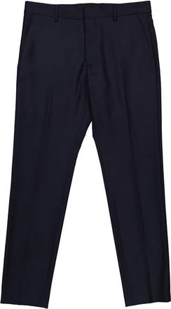Ami Mens Bleu Nuit Cigarette Pants