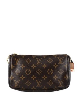 Louis Vuitton Pochette Accessoires Monogram Canvas clutch bag - Bruin
