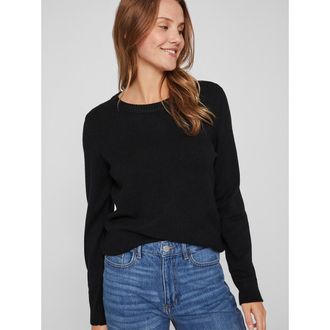 Vila Trui in fijn tricot met ronde hals