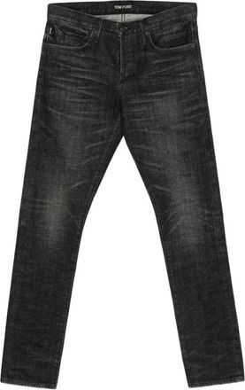 Tom Ford Heren, Jeans, Zwart, Maat: W30 Katoen