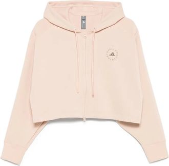 adidas by Stella McCartney Felpa con cappuccio e zip - Toni neutri