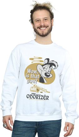 Looney Tunes Mens Pepe Le Pew Odorizer Sweatshirt XX-Large White