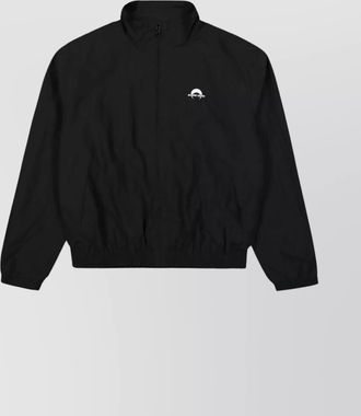 Marine Serre track jacket with crescent moon embroidery