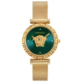 Versace Horloges - Dames - Horloges - Geel - ONE Size - Accessoires