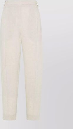 Brunello Cucinelli trousers linen belt loops