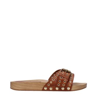 Isabel Marant Isabel Marant Hausschuhe und Clogs Jaso Damens Leder Braun/Cognac