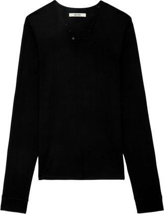 Zadig&Voltaire Maglione Teiss - - Knitwear - Uomo - Nero - XL