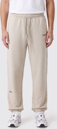 Represent Pantaloni jogging in cotone con logo ricamato a contrasto