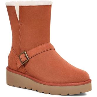 Koolaburra by UGG Womens Koolaburra by UGG Kelissa Short Boots Red Faux Fur Lined HTAT431