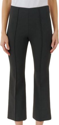 ATM Anthony Thomas Melillo Womens Ponte Kick Flare Pant In Black