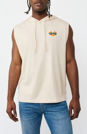 True Religion Buddha Circcular Hooded Tank in Fog at Nordstrom Rack, Size X-Large