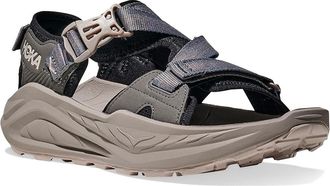 Hoka One One Infini Hike Tc Mens Shoes Black/Cement : 11.5 D - Medium, Synthetic