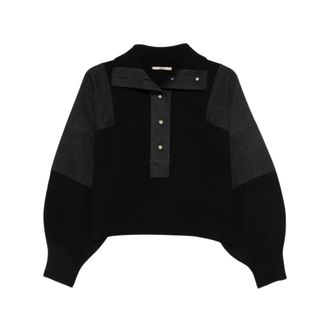 Sessun Wyssal Sweater - Dames - Truien - Zwart - Maat: XS Wol