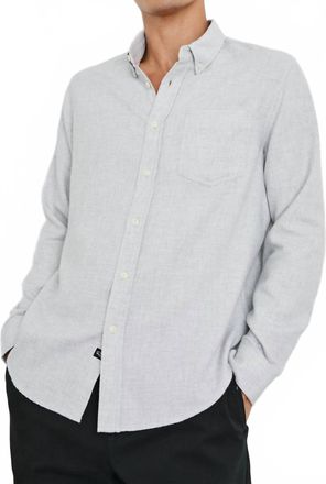 Rails Runson Shirt In Heather Grey