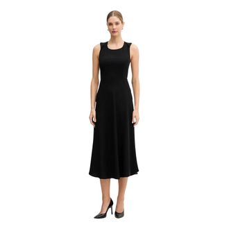 A|X Armani Exchange Dames, Jurken, Zwart, Maat: L Poliester