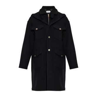 Versace Cappotto in lana - - Coats - Uomo - Nero - XL