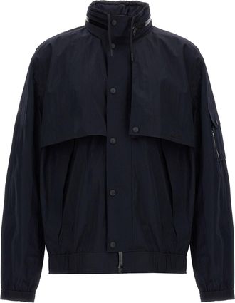 Mackage Blue Polyamide Shell Mens Jacket