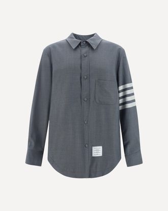 Thom Browne Wool and cotton blend Shirt Male 4