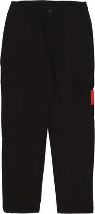 PROPAGANDA Cargo Broek Zwart Heren Broek - Heren - Straight fit broeken - Zwart - XS - Katoen - Broeken