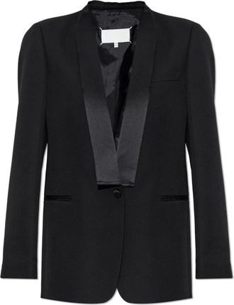 Maison Margiela Dames, Jassen, Zwart, Maat: XS Wol