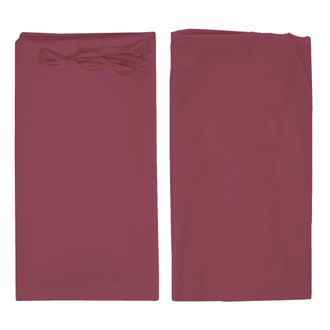 Hhg [nunca Usado] Cubierta De Recambio Para P&eacute;rgola Pabell&oacute;n Baia 3x3m, Rojo Burdeos