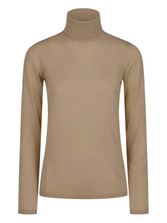 Max Mara roll-neck long-sleeve sweater - Neutrals