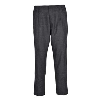 Officina36 Pantalones de Traje - Trousers - Hombre - Gris - XL