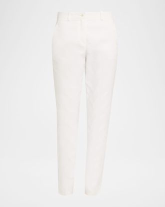 Michael Kors Samantha Slim Double Crepe Pants