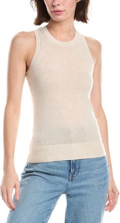 Minnie Rose Cashmere-Blend Tank Top