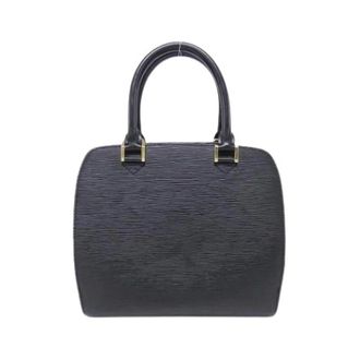 Louis Vuitton Pre-owned Vintage Handbag - Dames - Pre-owned - Zwart - Maat: ONE Size Leer