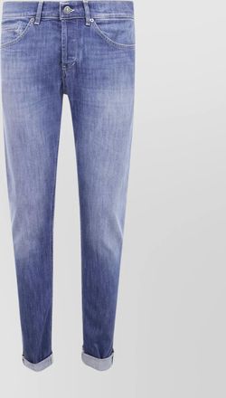 Dondup george trousers with pockets and cuffs