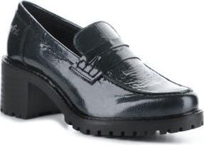 Bos. & Co. Innas Loafer Pump in Black Mascara Patent at Nordstrom Rack, Size 11Us / 42Eu