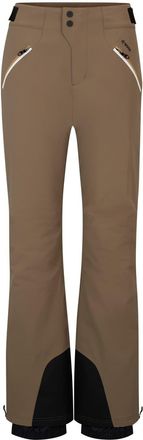 HUGO BOSS Mens Solid Patterned Straight Salopette in Beige - Size X-Large
