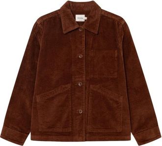 Dedicated Jacket Stiby Corduroy Hemd f&uuml;r Damen | braun/rot