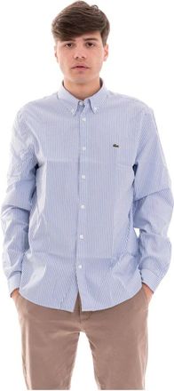 Lacoste M Camicia Manica Lunga - Heren - Casual Overhemden - Blauw - 3XL - Overhemden