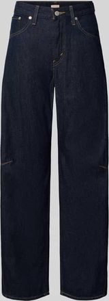 Levi's Barrel Fit Jeans mit Eingrifftaschen in Dunkelblau, Gr&ouml;&szlig;e 24/31