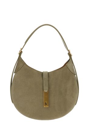 Polo Ralph Lauren Light Olive Green Polo Id Small Shoulder Bag