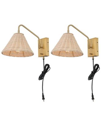 Safavieh Tressa 16in Wall Sconce Set of 2