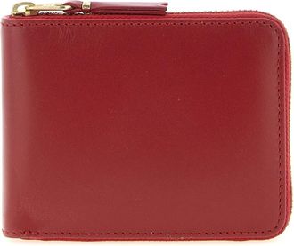 Comme Des Gar&ccedil;ons Wallets & Cardholders, female, Red, ONE SIZE, Small Zipped Leather Wallet