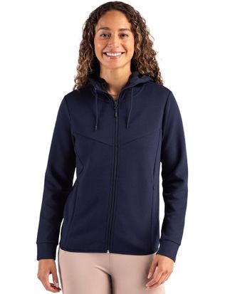 Clique Haven Recycled Womens Full Zip Hooded Sweatshirt