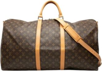 Louis Vuitton Pre-owned Weekend Bags, female, Brown, Size: ONE SIZE Pre-owned Monogram Boston Bag