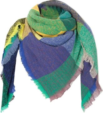 Generic mens fashion sale warehouse clearance Scarves for Women Uk Womens Fall Winter Scarves Classic Fringe Plaid Scarf Warm Blanket Shawl Scarf ladies scarf