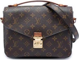 Louis Vuitton Pre-owned Pochette Metis - Dames - Vintage Handtas - Bruin - ONE Size - Vintage