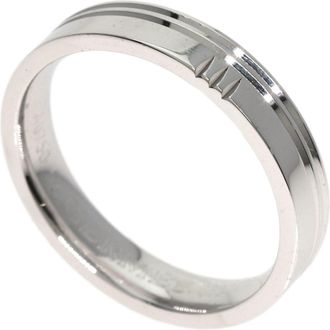 Herm&egrave;s White Gold (18K) Band Ring (Pre-Owned)