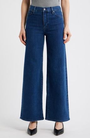 Frame Denim Le Slim Palazzo High Waist Wide Leg Jeans in Loner at Nordstrom, Size 28