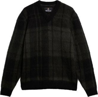 Barbour Ronde hals gebreid kledingstuk - Heren - V-hals truien - Groen - XL - Truien & Vesten