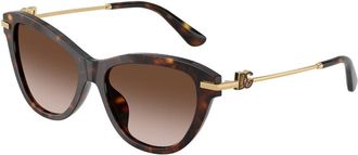 Dolce & Gabbana DG4534 502/13 Womens Sunglasses Tortoiseshell Size 53