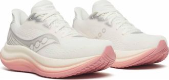 Saucony Womens Triumph 23 Shoe In Ivory/mauve