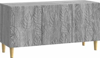 vidaXL Mueble De Tv 99 X 34,5 X 50 Cm Sonoma Gris Madera De Ingenier&iacute;a Vidaxl