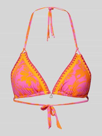 Banana Moon Banana Moon Bikini-Oberteil mit Label-Detail Modell BLUCO in Pink, Gr&ouml;&szlig;e L